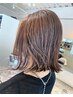 カット＋ダメージレス艶カラー＋トリートメント￥13200
