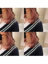 アルーシェ 新宿店(Alushe)&nbsp;インナーカラー　ピンク