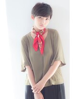 コンティロミー(CONTI ROMMY.)&nbsp;暗髪マットグレージュショート/髪質改善/コンティロミー本厚木