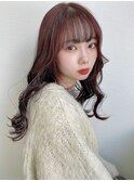 ★セミロングウェーブ★フェイスレイヤー★