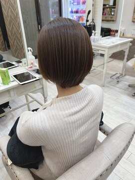 ヘアメイクゼロ 坂戸駅前店(hairmake zero) カット+酸性ストレート+ケラウオーターTR