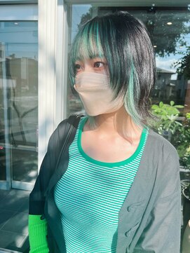 オーシー 新保店(O'sea) “ face framing / short  wolf “