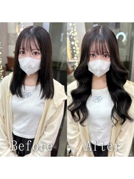 ARビューティー ギンザ(AR Beauty Ginza) ショコラベージュ#シールエクステ#くびれヘア#艶カラー#銀座