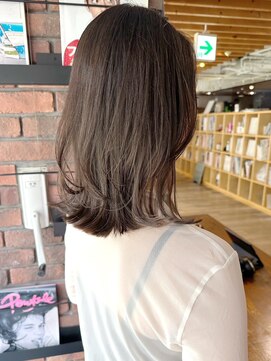 ケーツー心斎橋 クイーンズガーデン バイ ケーツー(K two QUEEN'S GARDEN by K two) 3分で巻けるレイヤーボブ*ロイヤルブラウンカラー*髪質改善*美髪