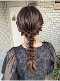 編み下ろし　ローポニー　ポニー　玉ねぎヘア