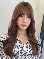 アイズ(I's)&nbsp;ワンホンヘア×ミディアムストレート×ニュアンスカラー