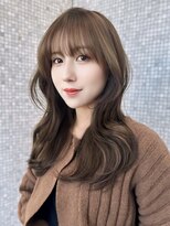 ティア(Tia.)&nbsp;ミディアム/グレージュ/韓国風/髪質改善トリートメント/縮毛矯正