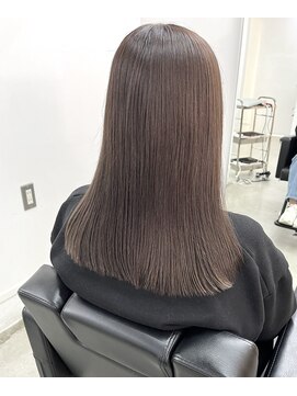 ルームスヘアー(Rooms Hair) ツヤサラグレージュ