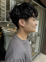 ハマモト&nbsp;メンズパーマヘア