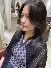 ビードロ 吉祥寺店(vi dro) 【お客様スタイル】レイヤーカット×ダークアッシュ