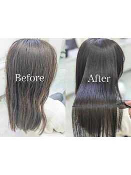 通えば通うほど髪本来の姿を取り戻し驚く程の美髪へ。アナタのお悩み、何でもお聞かせください―