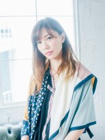 ココカラー アンド カット 茶屋町店(CoCo Color&Cut)&nbsp;くせ毛風カジュアルロング