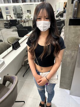 キング 高槻(K!ng) 縮毛矯正髪質改善ハイライトレイヤーカット高槻美容室エクステ