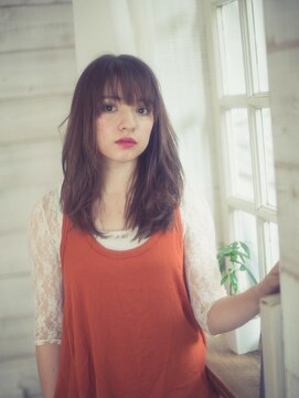 ココカラーアンドカット マルナカ福富店(CoCo Color&Cut) ふんわりレイヤー×セミロング☆岡山/福富