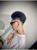 オールバックツイスト