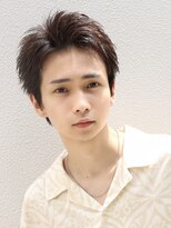 エイド 渋谷(aid)&nbsp;爽やか束感ショート2wayマッシュヘアスパイキーショート眉カット