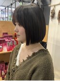 前下がりボブ/ボブ/黒髪ボブ/[札幌美容室LINDA]