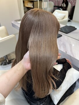 髪屋 紬 王道ベージュカラー