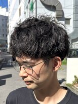 ウィル バイ ブラウン(Vir by Brown) お洒落ショートバング/シャドウパーマメンテナスカット