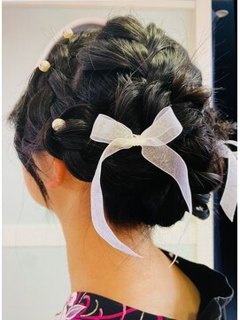 ラプンツェル(Rapunzel) 浴衣ヘア