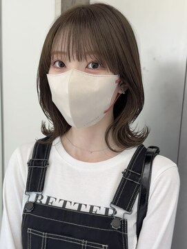 ビューナゴヤ 名駅(VIEW NAGOYA) 前髪カタログ/イメチェンスタイル／ウェーブパーマ/こなれミディ