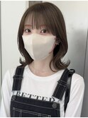 前髪カタログ/イメチェンスタイル/ウェーブパーマ/こなれミディ