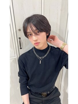 ネイロ 錦糸町(NeiRo) アッシュブラックカルマパーマベリーショートダークアッシュ