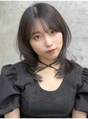 韓国レイヤーカット/ブリーチ/レイヤーカット/ハッシュカット/