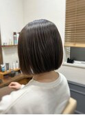まとまる◎縮毛矯正×ボブ【カミケン清明店/福島】