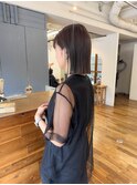 切りっぱなしボブ　髪質改善ストレート