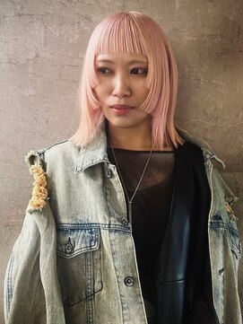 ネハス 名古屋栄店(nehus.) ブリーチ/クラゲヘアー/小顔に見せるヘア/ココアベージュ