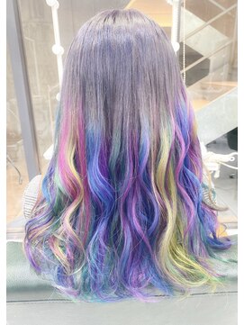 デイズ(days) オーロラユニコーンカラー/ブリーチデザインカラー