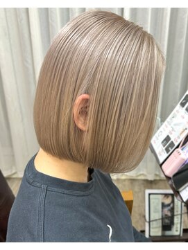 ラウラアンドロー(LAURA&RO) ダブルカラー/ケアブリーチ/インナーカラー/ベージュ【塚口】