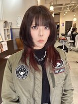 ラック 津田沼(LUCK)&nbsp;インナーカラー/津田沼/韓国ボブ/ケアブリーチ/似合わせカット