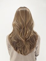 ムード(MOOD,)&nbsp;イメチェン/ピンクベージュ/アンブレラカラー/前髪/銀座駅