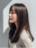 ロディーナコク 大口 新子安(rodina.coc)&nbsp;ミルクティーブロンド/ダークブルー/デジタルパーマ/大口新子安