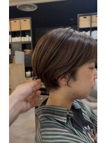 ルーンバイアンツ 茅ヶ崎北口店(Lune. by ANT'S)&nbsp;ワンホンレイヤー/ミルクティーブロンド/ダークブルー/茅ヶ崎