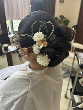 ジャスト ヘア アネックス 久里浜店(just hair ANNEX) 成人式前撮りヘア