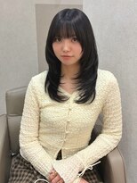 ジーナ メゾン 札幌(Zina Maison) 髪質改善*ミディアム*顔周りレイヤー*小顔*Zina Maison札幌