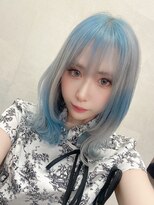 ウラヌス バイ ギャラクシー(URANUS by GALAXY)&nbsp;☆ホワイト×水色☆