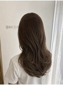 ブリーチなしベージュカラー