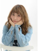 パティオンツー(PATIONN2)&nbsp;アッシュブラウンmixウェーブミディ