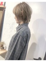 ヘアーアンドアトリエ マール(Hair&Atelier Marl)&nbsp;【Marl】ブロンドベージュのショートウルフ♪