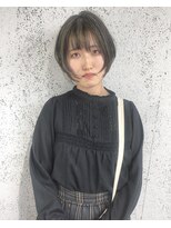 スティードトーキョー(Steed Tokyo)&nbsp;似合わせショート×ハイライト×グレージュ【Steed/立川】