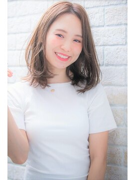 ソア 武蔵小杉(SOAR) 毛先パーマネオウルフ小顔外ハネボブアッシュブラウン