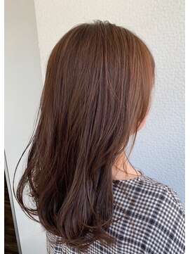 グリー ヘアープロデュース(Gree hair produce) 【Gree小川真由美】ミルクティーベージュ*ミディアムロング