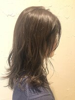 アナザーワールド(ANOTHER WORLD)&nbsp;オルチャン＊オリーブベージュ＊セミディ＊ミディアム