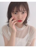 ふんわり 耳掛けボブ シースルー エアリー 大須