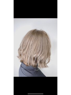 ヘアリゾートエーアイ 西日暮里店(Ai) グレージュボブスタイル