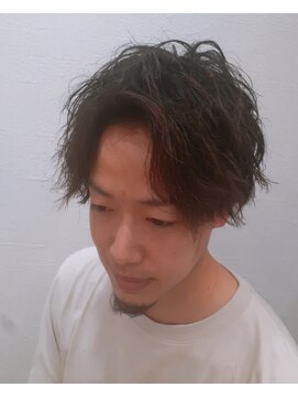 フラワー 六甲道(flower) ムード感！男気ラフスパイラルマッシュ